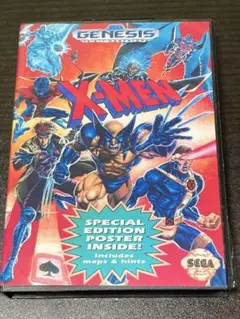 MD X-MEN(エックスメン) 箱説付き 海外版