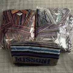 MISSONI ミッソーニ ガーゼタオルケット マルチカラー - メルカリ