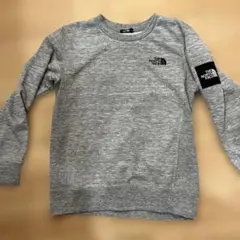 THE NORTH FACE スクエア　クルーネック　グレー　スウェット　150