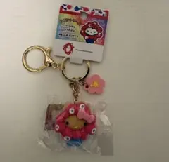 【新品】ミャクミャク ハローキティ キーホルダー 日焼けシリーズ