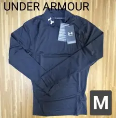 新品　アンダーアーマー　M　コンプレッションインナー　ブラック　黒　長袖シャツ