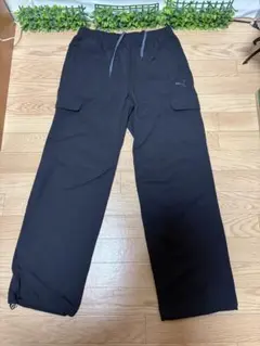 PUMA プーマ カーゴパンツ ブラック Lサイズ ドローコード付き ラスト1点
