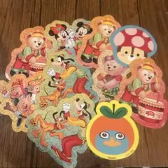 香港ディズニー　ステッカー　まとめ売り