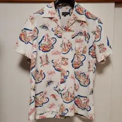 SUN SURF × BEAMS BOY / 別注 ハワイアン シャツ　航空機 SUN SURF × BEAMS BOY / 別注 ハワイアン シャツ 航空機 - メルカリ