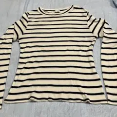 hyphen world gallery 長袖ストライプTシャツ Fサイズ