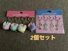 東京ディズニーリゾート ミッキー・ミニー キーホルダー 4個セット