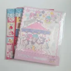 サンリオ キキララ 、マイメロ、パティ＆ジミー レターセット3点