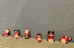 サンタクロース 置物 小物 6体セット