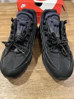 レア！新品！未使用！Nike Air Max 95 QＳ　黒タグ付き Nike Air Max 95 Black Iron Grey for Sale - Authenticity