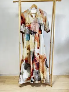 UNDRESSED AMELIA INK ART DRESS アメリビンテージ