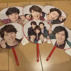 嵐 5×20 第2弾 ミニうちわ 個人 集合 6点セット