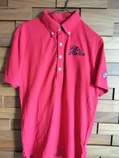 FILA GOLF ポロシャツ レッド Mサイズのサムネイル