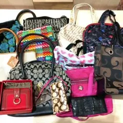 ♥コーチ・ピエールカルダン・キタムラ・フェイラー・など14点まとめ売り