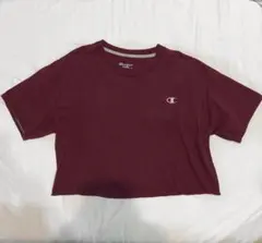 チャンピオン Tシャツ　(マルーン色)