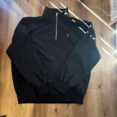 ハーフジップトレーナー