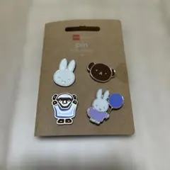 HEMA Miffy ピンバッジ 4個セットのサムネイル