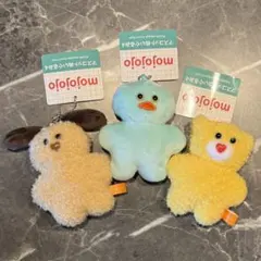 mojojojo マスコットぬいぐるみ4 犬　アヒル クマ