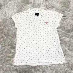 Callaway 星柄レディースポロシャツ Mサイズ ピンク