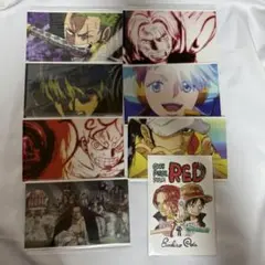 ONE PIECE FILM RED ポストカード8枚セット
