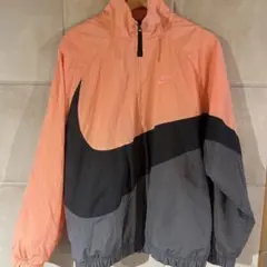 Nike ナイロンジャケット L ピンク/ブラック