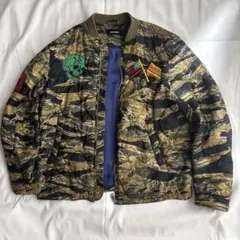 【激レア】DIESEL タイガーカモ MA-1 スカジャン 刺繍 迷彩のサムネイル