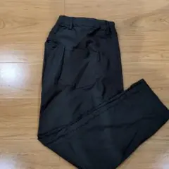 ブラック ワイドパンツ 3L