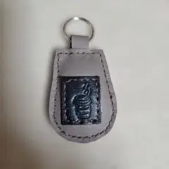 ★ハンドメイド レザーキーリング コーヒー刻印