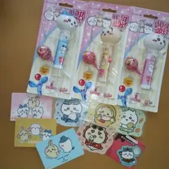 ちいかわ　ロリポップキャンディポップアップス　３点セット　他ステッカー