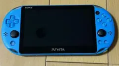 【ジャンク品扱い】PSVITA 2000 ブルー本体　《本文必読》