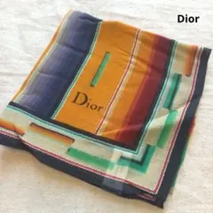 【未使用】Christian Dior ディオール スカーフ　シルク100%のサムネイル