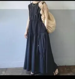 アダムエロペギャザーシアーショルダー　バック　トートバッグ　ベージュ　サブバック