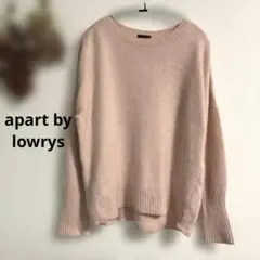 apart by lowrys♡チャイニーズラクーン・羊毛混ふわふわニット