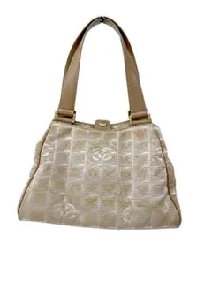 CHANEL/シャネル ニュートラベルライン ミニトート ベージュ シール付