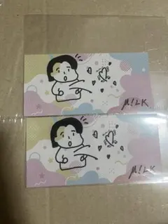 M!LK ステッカー