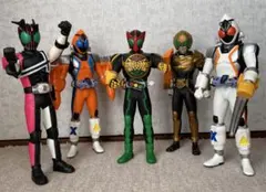 仮面ライダー アクションフィギュア 5体セット