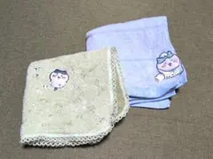 ちいかわ ハチワレ ミニタオル 2枚セット【匿名配送】