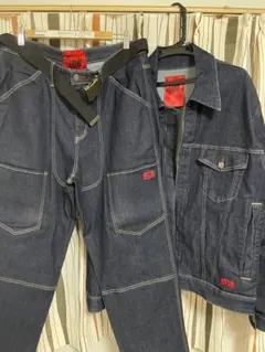 エドウィン　デニムジャケット　デニム　セットアップ