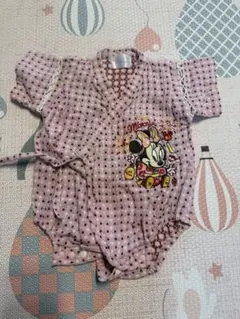 【美品】Disney Baby Minnie ミニー甚平ロンパース 70cm