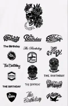 The Birthday／チバユウスケ スカルTシャツ L 新品 限定 完売 The Birthday／スカルTシャツ新品未開封XL完売 チバユウスケ TBD
