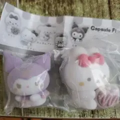 スタジオハヌル×サンリオキャラクターズ カプセルフロッキーズ　2点