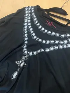 【Vivienne Westwood】　ブロークンパール　騙し絵　ワンピースのサムネイル
