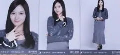 乃木坂46　生写真　3種コンプ　金川紗耶　ファーニット+キャミワンピ