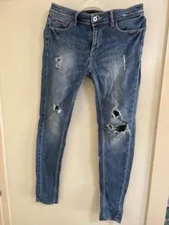 ダメージスキニーデニム Mサイズ