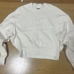 AMIRI クルーネック スウェット ホワイト値下げ不可のサムネイル