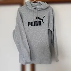 PUMA プーマ フーディー プルオーバー グレー ASIA Sサイズ