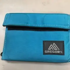 GREGORY 三つ折り財布 青のサムネイル