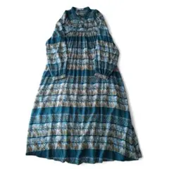 新品　style zampa　ダンダンインドな贅沢ワンピース