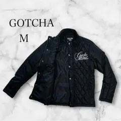 極美品 ゴッチャ GOTCHA ジャンパー キルティング ブルゾン黒 M