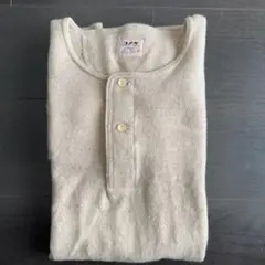 コズギ カシミヤ入りウール80% アクリル20% 長袖シャツ M