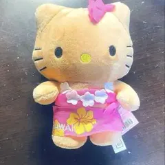 ハローキティ ハワイアンスタイル ぬいぐるみ